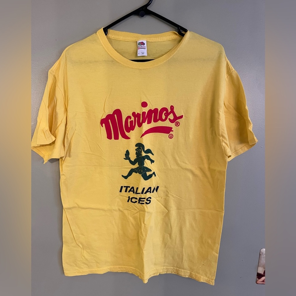 Marinos Yellow Graphic T-Shirt